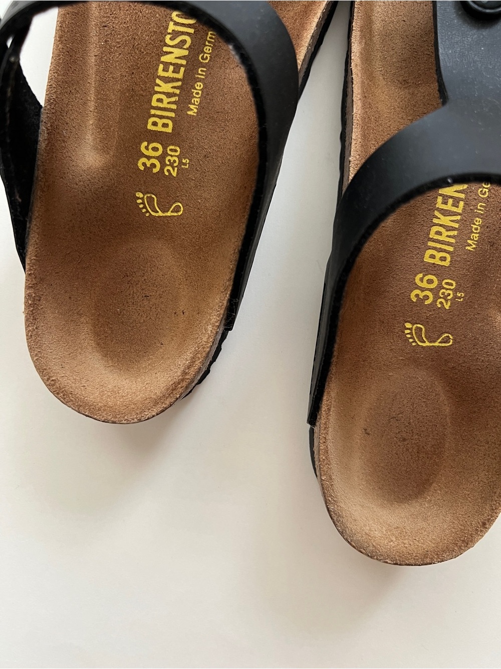 Birkenstock Gizeh Thong Sandals in Black / Women’s size 36 - Picture 2 of 4